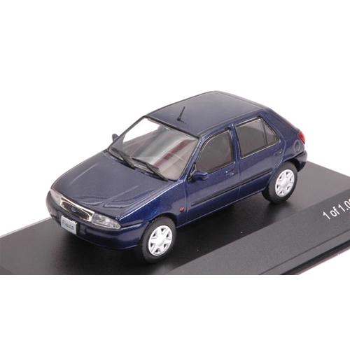 FORD FIESTA 1996 DARK BLUE 1:43 Whitebox Auto Stradali Modellino