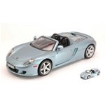 PORSCHE CARRERA GT 2003 SILVERBLUE 1:24 MotorMax Auto Stradali Modellino