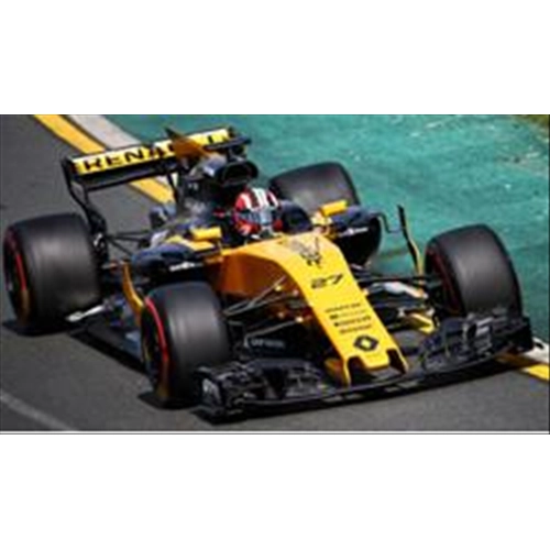 RENAULT R.S.17 N.HULKENBERG 2017 N.27 7th BAHRAIN GP 1:18 Spark Model Formula 1 Modellino