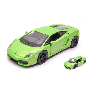 LAMBORGHINI GALLARDO LP560-4 METALLIC GREEN 1:32 Burago Auto Stradali Modellino