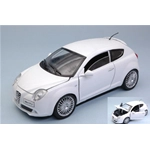 ALFA ROMEO MITO MATT 2008 WHITE 1:24 MotorMax Auto Stradali Modellino