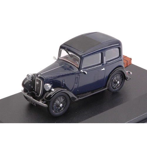 AUSTIN SEVEN RUBY SALOON 1922 BLUE 1:43 Oxford Auto d'Epoca Modellino