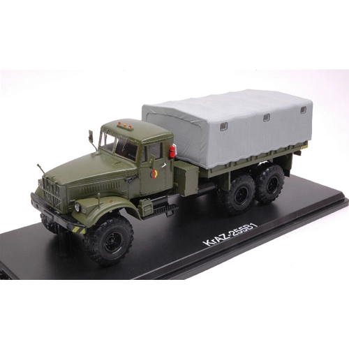 KRAZ 255B1 MILITAR NVA OLIVE GREEN/GREY 1:43 Premium Classixx Mezzi Militari Modellino