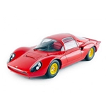 FERRARI DINO 206 S COUPE' PLAIN BODY RED 1:18 CMR Auto Stradali Modellino