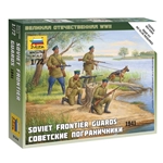 SOVIET FRONTIER GUARDS KIT 1:72 Zvezda Kit Figure Militari Modellino