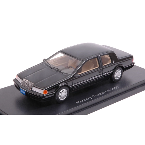MERCURY COUGAR LS 1991 BLACK 1:43 Bos Model Auto Stradali Modellino