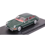 PORSCHE 911 S TROUTMAN & BARNES 4-DOOR SEDAN 1967 DARK GREEN 1:43 Bos Model Auto Stradali Modellino