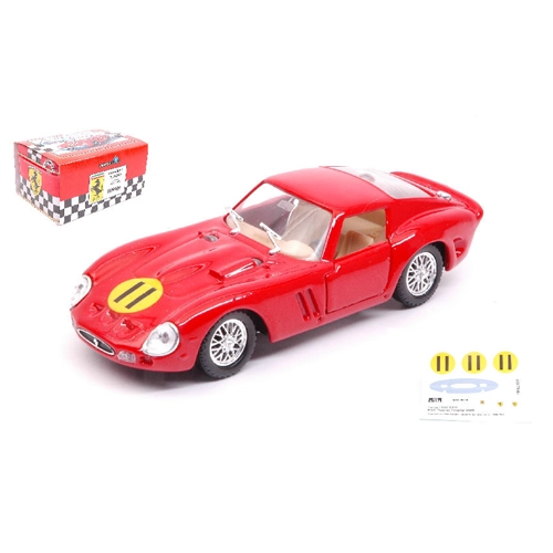 FERRARI 250 GTO N.11 WINNER TOURIST TROPHY 1963 G.HILL METAL BOX 1:43 Solido Auto Competizione Modellino
