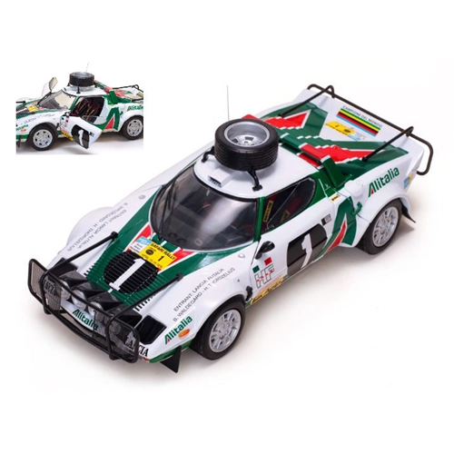 LANCIA STRATOS N.1 SAFARI RALLY 1976 B.WALDEGARD-H.THORSZELIUS 1:18 SunStar Auto Rally Modellino