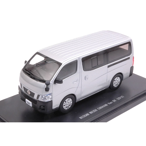 NISSAN NV350 CARAVAN VAN DX 2012 SILVER 1:43 Ebbro Auto Stradali Modellino