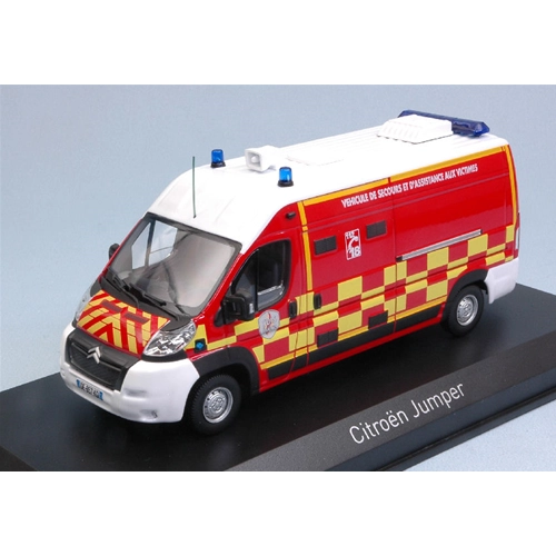 CITROEN JUMPER 2013 "POMPIERS VSAV" 1:43 Norev Pompieri Modellino