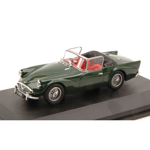 DAIMLER SP250 OPEN 1959 RACING GREEN 1:43 Oxford Auto Stradali Modellino