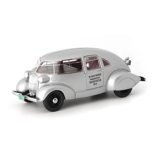 MC QUAY NORRIS STROMLINIE 1934 SILVER 1:43 Autocult Auto d'Epoca Modellino