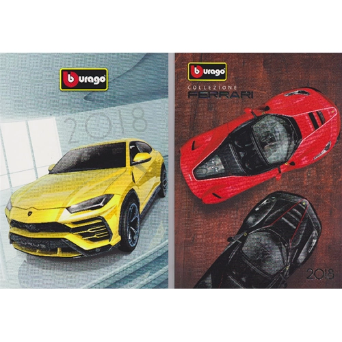 CATALOGO BURAGO 2018 PAG.68+27 Burago Cataloghi Modellino