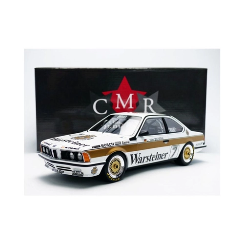 BMW 635 CSi N.7 DPM 1984 WARSTEINER 1:18 CMR Auto Competizione Modellino