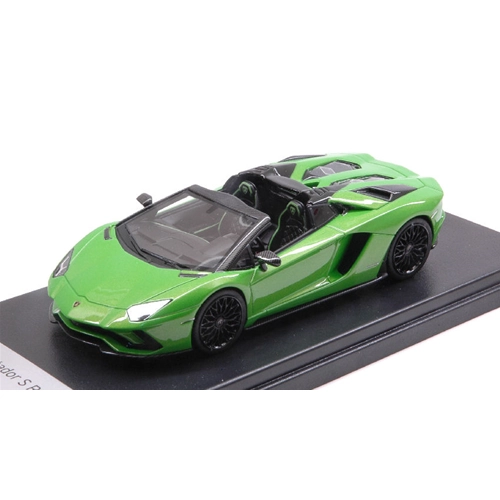 LAMBORGHINI AVENTADOR S ROADSTER 2016 VERDE MANTIS 1:43 Looksmart Auto Stradali Modellino
