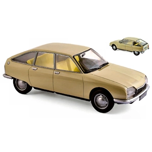 CITROEN GS 1971 BEIGE 1:18 Norev Auto Stradali Modellino