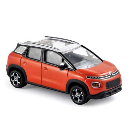 CITROEN C3 AIRCROSS 2017 ORANGE & WHITE 1:64 Norev Auto Stradali Modellino