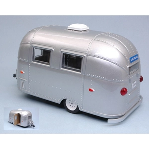 ROULOTTE BAMBI AIRSTREAM SILVER 1:24 Greenlight Auto Stradali Modellino