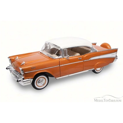 CHEVROLET BEL AIR HARD TOP 1957 1:18 Lucky Die Cast Auto Stradali Modellino