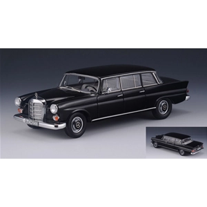 MERCEDES W110 BINZ LANG 1965 BLACK 1:43 GLM Models Auto Stradali Modellino
