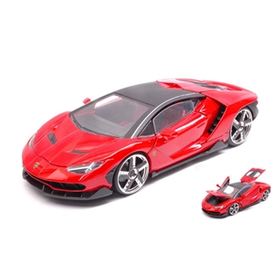 LAMBORGHINI CENTENARIO 2017 RED "HYPER-SPEC" 1:24 Jada Toys Tuning Modellino