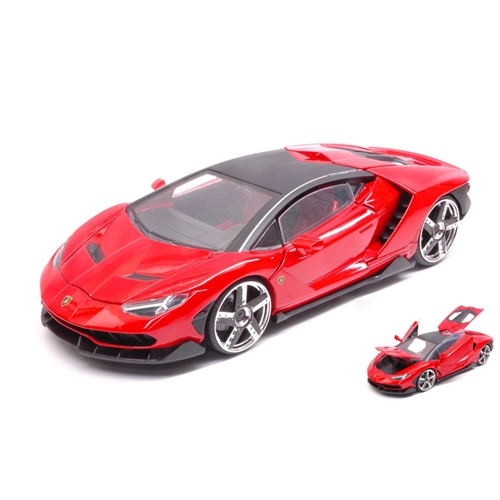 LAMBORGHINI CENTENARIO 2017 RED "HYPER-SPEC" 1:24 Jada Toys Tuning Modellino