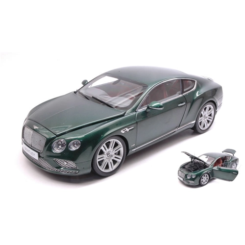 BENTLEY CONTINENTAL GT COUPE' 2016 VERDANT 1:18 Paragon Models Auto Stradali Modellino