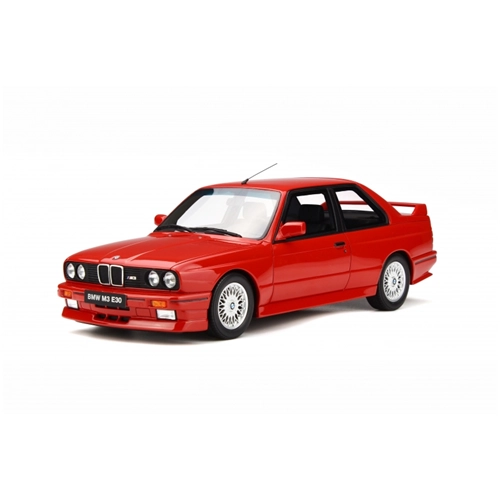 BMW E30 M3 1989 RED 1:18 Ottomobile Auto Stradali Modellino