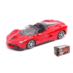 FERRARI LA FERRARI APERTA 2013 RED 1:43 Burago Auto Stradali Modellino