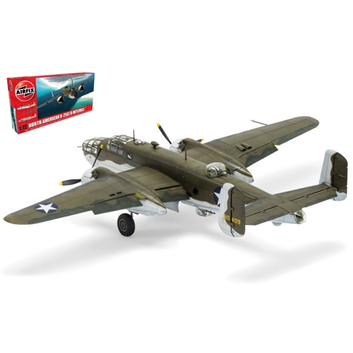 NORTH AMERICAN B25-C/D MITCHELL KIT 1:72 Airfix Kit Aerei Modellino