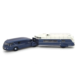 REO TRUCK CURTIS AEROCAR 1938 METALLIC BLUE 1:43 Autocult Camion Modellino