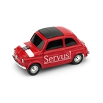 FIAT 500 BRUMS AUSTRIA "SERVUS! GRAIS DI!" 1:43 Brumm Modelli Speciali Modellino