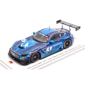 MERCEDES AMG GT3 N.4 NURBURGRING 2017 HAUPT-AL FAISAL-STOLZ-JUNCAD.1:43 Spark Model Auto Competizione Modellino