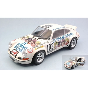 PORSCHE 911 RSR "LE GRAND BAZAR" TOUR DE FRANCE AUTO 1973 1:18 Solido Auto Rally Modellino
