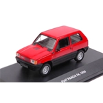 FIAT PANDA 34 1990 RED 1:43 Solido Auto Stradali Modellino