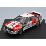 AUDI QUATTRO N.3 WINNER R.A.C.1983 S.BLOMQVIST-B.CEDERBERG 1:43 Trofeu Auto Rally Modellino