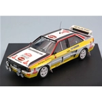 AUDI QUATTRO N.3 WINNER MONTE CARLO 1984 W.ROHRL-C.GEISTDORFER 1:43 Trofeu Auto Rally Modellino