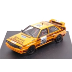 AUDI QUATTRO N.205 RALLY 1000 PISTES 1986 A.DAWSON-K.GORMLEY 1:43 Trofeu Auto Rally Modellino