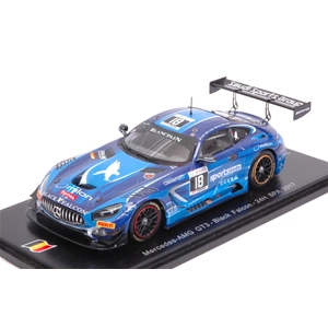MERCEDES GT3 N.18 NC 24H SPA 2017 AL FAISAL-HAUPT-PIANA-V.DER ZANDE 1:43 Spark Model Auto Competizione Modellino