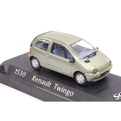 RENAULT TWINGO 1992 LIGHT GREEN METALLIC 1:43 Solido Auto Stradali Modellino