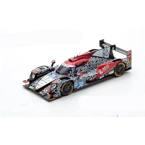 ORECA 07 N.38 2nd LE MANS 2017 TUNG-LAURENT-JARVIS 1:18 Spark Model Auto Competizione Modellino