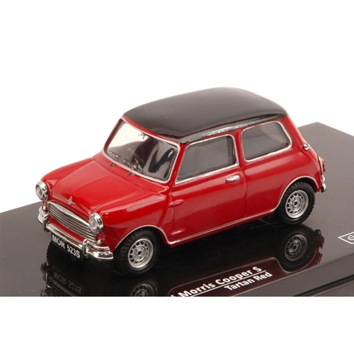 MINI MORRIS COOPER S 1963 TARTAN RED 1:43 Vitesse Auto Stradali Modellino
