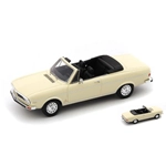AUDI 100LS CONVERTIBLE 1969 IVORY 1:43 Avenue43 Auto Stradali Modellino