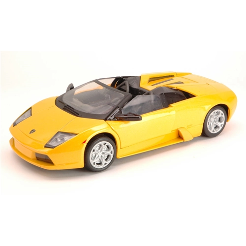LAMBORGHINI MURCIELAGO ROADSTER 2004 YELLOW 1:24 MotorMax Auto Stradali Modellino