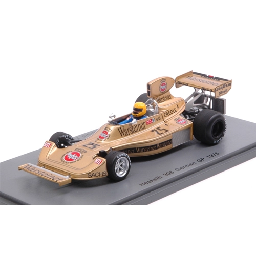 HESKETH 308 H.ERTL 1975 N.25 8th GERMAN GP 1:43 Spark Model Formula 1 Modellino
