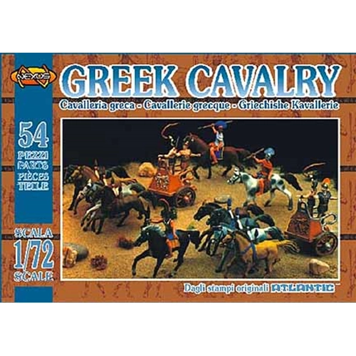 CAVALLERIA GRECA KIT 1:72 Atlantic Kit Figure Militari Modellino