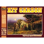KIT CARSON 1:72 Atlantic Kit Figure Militari Modellino