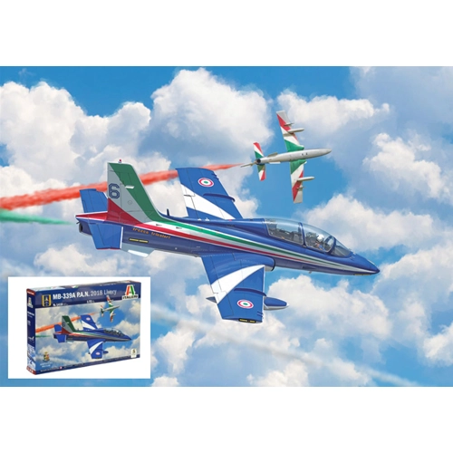 FRECCE TRICOLORI MB 339A P.A.N. 2018 KIT 1:72 Italeri Kit Aerei Modellino