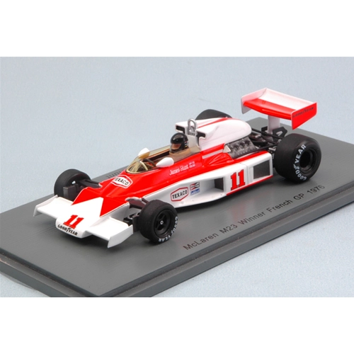 MC LAREN M23 J.HUNT 1976 N.11 WINNER FRENCH GP 1:43 Spark Model Formula 1 Modellino